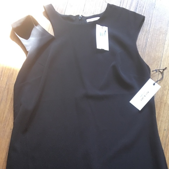 Brand New - Asymmetric Tassel Bottom Cut Out Dress - Picture 2 of 5